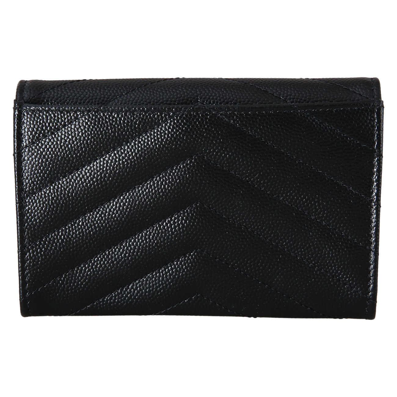 Yves Saint Laurent(USED)생로랑 414404 마틀라세 스몰 엔벨로프 지갑 은장